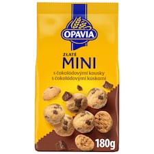 Opavia sušienky Zlaté Mini s čokoládovými kúskami 180 g