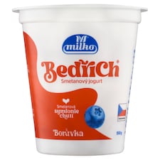 Milko Bedřich jogurt smotanový čučoriedkový 150 g