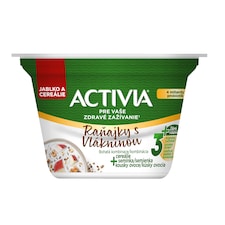 ACTIVIA Raňajky s vlákninou Jablko 170g