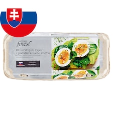 Tesco Finest Čerstvé vajcia z podstieľkového chovu L 10 ks
