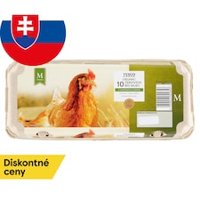 Tesco Čerstvé bio vajcia M 10 ks