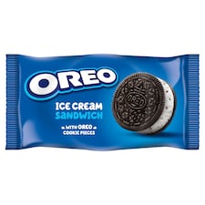 Oreo Kakaové sendvičové sušienky plnené mrazeným krémom s vanilkovou príchuťou 110 ml