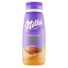 Milka Mliečny nápoj s čokoládou Milka s príchuťou lieskových orieškov 250 ml