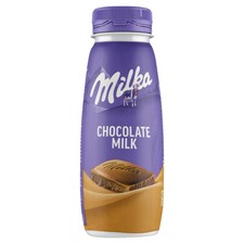 Milka Mliečny nápoj s čokoládou Milka a kakaovým práškom 250 ml