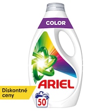 Ariel Tekutý prací prostriedok, 50 praní, Na farebnú bielizeň