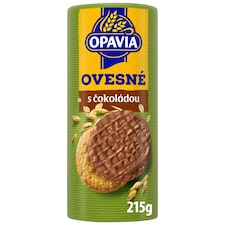 Opavia Ovesné v mliečnej čokoláde Sušienky Balenie 215 g