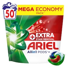 Ariel Allin1 PODS + Extra Stain Removal Kapsuly Na Pranie, 50 Praní