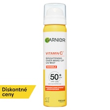 Garnier Vitamin C* rozjasňujúca pleťová hmla s SPF 50 +, 75 ml