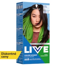 Schwarzkopf Live Colour Moment farba na vlasy 024 žiarivá zelená