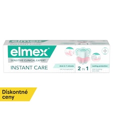 Zubná pasta elmex Sensitive Clinical Expert Instant Care 2v1