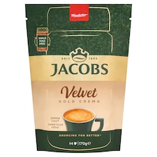 Jacobs Velvet Gold Crema rozpustná káva 170 g