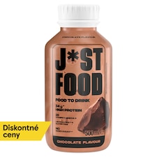 Just Food Bezlaktózový nápoj s čokoládovou príchuťou 500 ml