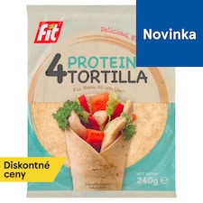 Fit Ovseno-pšeničné placky s vysokým obsahom bielkovín 4 ks 240 g