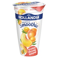 Hollandia Jogurtové smoothie broskyňa, marhuľa, rakytník s kultúrou BiFi 230 ml