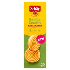 Schär Bezgluténové sušienky plnené vanilkovým krémom 4 x 29 g (115 g)