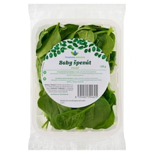 Polabská zelenina Baby špenát praný 125 g