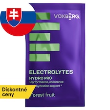 Voxberg Prášok na prípravu nápoja s obsahom elektrolytov s príchuťou lesného ovocia 22 g