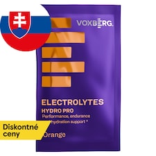 Voxberg Prášok na prípravu nápoja s obsahom elektrolytov s pomarančovou príchuťou 22 g