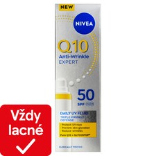 Nivea Q10 Anti-Wrinkle Expert Denný UV fluid proti vráskam OF 50 40 ml