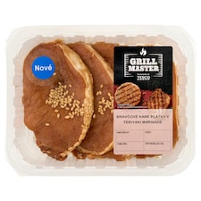 Tesco Grill Master Bravčové karé plátky v teriyaki marináde 500 g