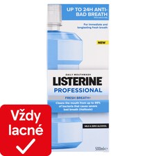 Listerine Professional Fresh Breath+ ústna voda 500 ml