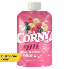 Corny Smoothie kapsička banán, maliny, čučoriedky, ovsené vločky 120 g