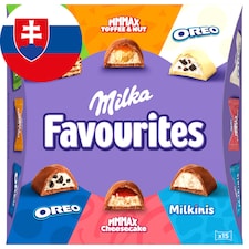 Milka Bonboniéra Favourites, mix praliniek 141 g