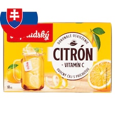 Popradský Citrón + vitamín C ovocný čaj s príchuťou 18 x 2 g (36 g)