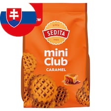 Sedita Mini Club karamelové 160 g