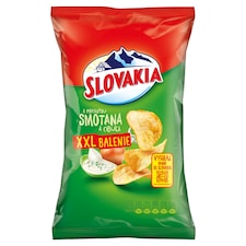 Slovakia Chips S príchuťou smotana a cibuľa 250 g