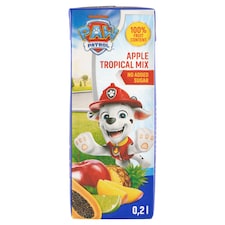 Paw Patrol Jablko-tropické ovocie viacdruhová ovocná šťava 0,2 l