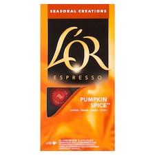 L'OR Espresso Seasonal Creations Pumpkin Spice pražená mletá káva 10 kapsúl 52 g