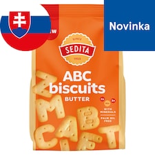 Sedita ABC sušienky maslo 170 g