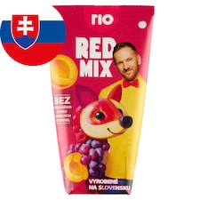 Rio Red Mix viacdruhový ovocno-zeleninový nápoj 200 ml