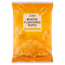 Tesco Zemiakový snack fritovaný s príchuťou syra 125 g