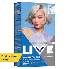 Schwarzkopf Live Intense Colour farba na vlasy U71 metalická strieborná