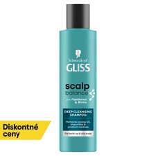 Gliss hĺbkovo čistiaci šampón Scalp Balance 200 ml