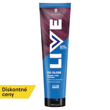 Schwarzkopf Live Go Gloss Colour+Care Glossing čerešňová cola 150 ml
