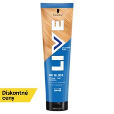Schwarzkopf Live Go Gloss Colour+Care Glossing jahodová limonáda 150 ml