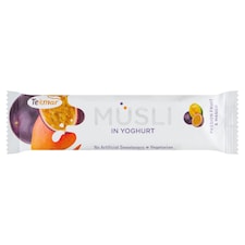 Tekmar Müsli tyčinka s príchuťou manga a marakuji v poleve s jogurtom 30 g