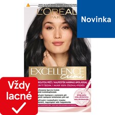 L'Oréal Paris Excellence Creme farba na vlasy 1 čierna