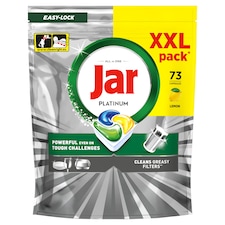 Jar Platinum Tablety Do Umývačky Riadu, Citrón, 73 Kapsúl