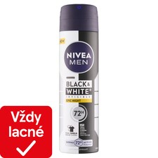 Nivea Men Black & White Invisible Epic Night Sprej antiperspirant 150 ml