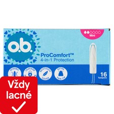 O.B. ProComfort Mini tampóny 16 ks