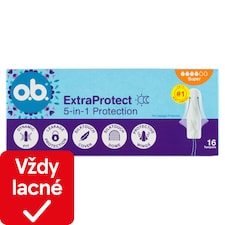 O.B. ExtraProtect Super tampóny 16 ks