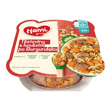 HAMI mäsovozeleninový tanierik Hovädzie po burgundsky 230g