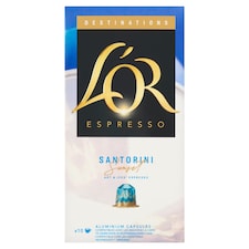 L'OR Espresso Santorini Sunset pražená mletá káva 10 kapsúl 52 g