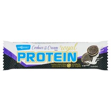 MaxSport Royal Proteínová tyčinka s príchuťou sušenok v bielej poleve 60 g