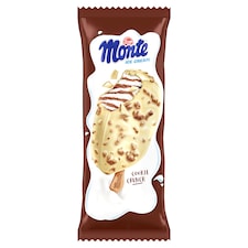 Zott Monte Mrazený krém smotanový a mrazený krém mliečny čokoládový s lieskovými orieškami 90 ml
