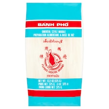 Flying Goose Brand Ryžové bezvaječné cestoviny 375 g